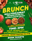 AYCE BRUNCH( MARCH 15th)