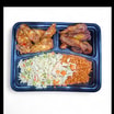 Suya Wings Rice Platter