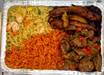 Asun(Goat meat) Rice Platter 
